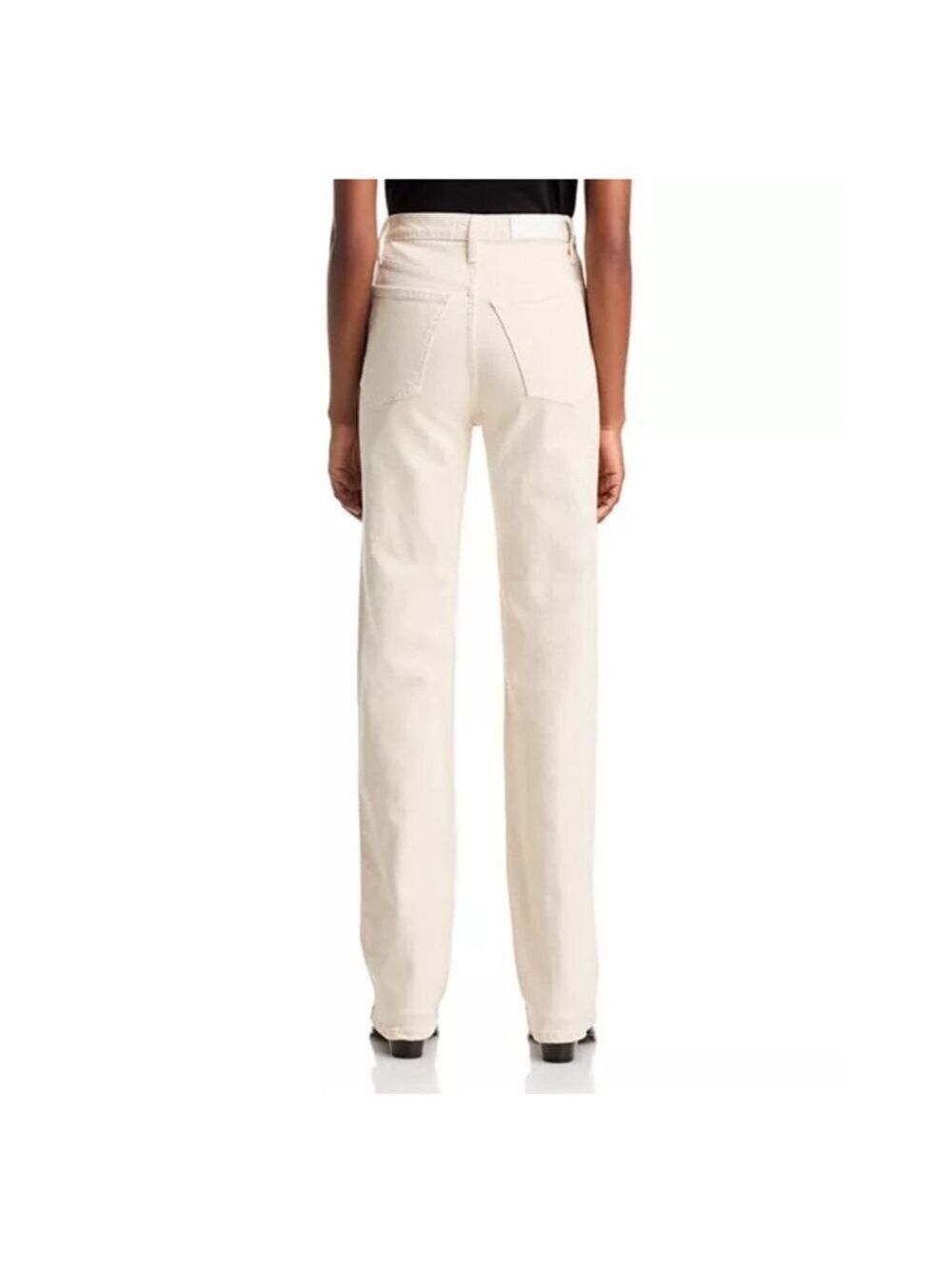 Women's RE/DONE Jeans Ivory Color - Picture 3 of 10
